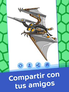 Captura de Pantalla 12 Dinosaurio Robot para niños android