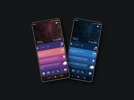 A11 Theme for KLWP Screen 3