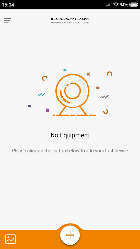 Android application iCookyCam screenshort