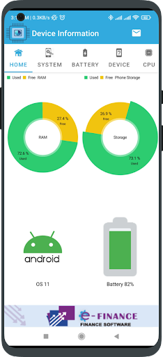 Device Information Screen 2