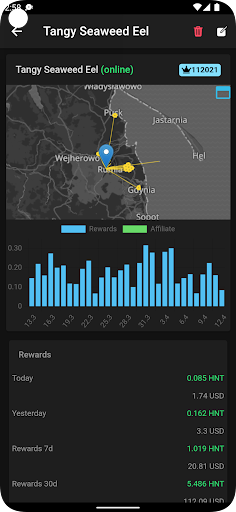 HeliumTracker.io Screen 2