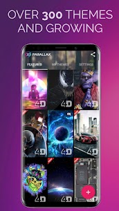 3D Parallax Background – 4D HD 3
