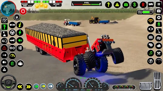 Farming Games Tractor Driving