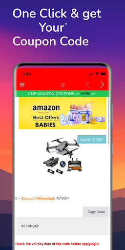 Coupons & Deals For Amazon App Screen 3