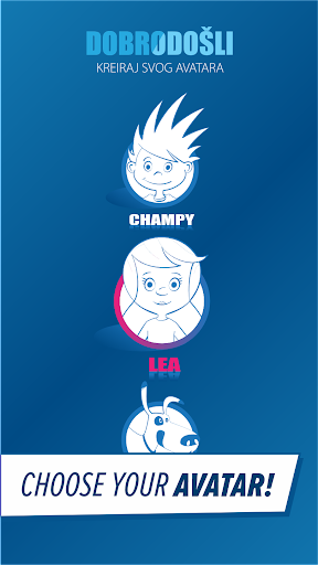Android application Champy screenshort