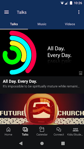 Great Lakes Church App Screen 2