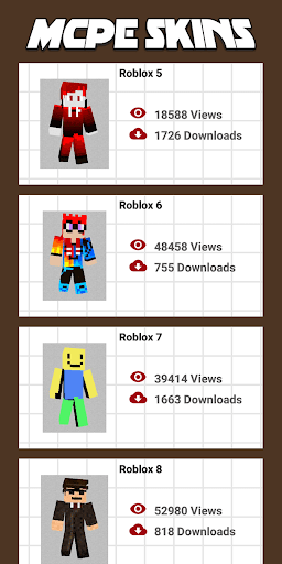 Roblox Skins for Minecraft