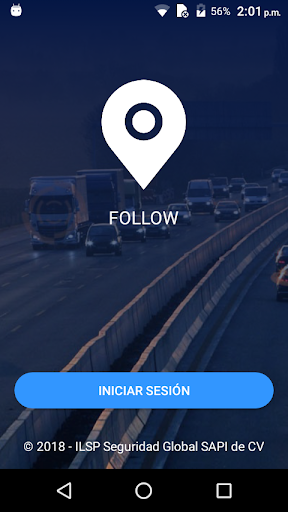 Android application Follow Rastreo satelital screenshort