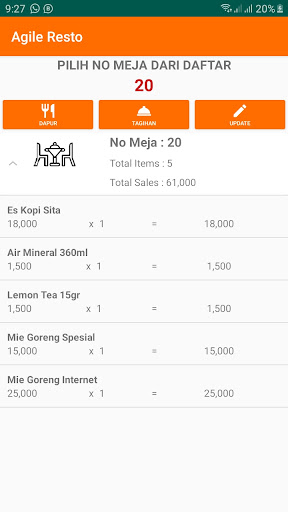 Agile POS Screen 3