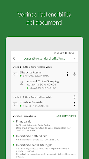 Firma Digitale Edizione ARIA Screen 3