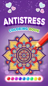 Antistress coloring book