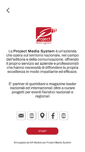 Project Media System App Screen 2