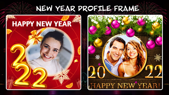 Happy New Year Photo Frame 2022 photo editor 2.5 APK screenshots 6