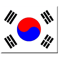 Korea national anthem & flag
