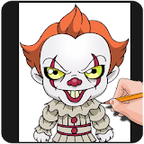 How To Draw Pennywise IT(Pennywise IT Drawing) icon
