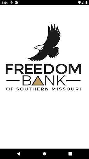 Android application Freedom Bank Mobile Banking screenshort