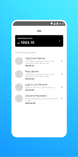 Yippi Merchant Screen 3