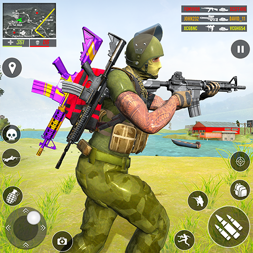 FPS Shooting game 3d gun game  Icon