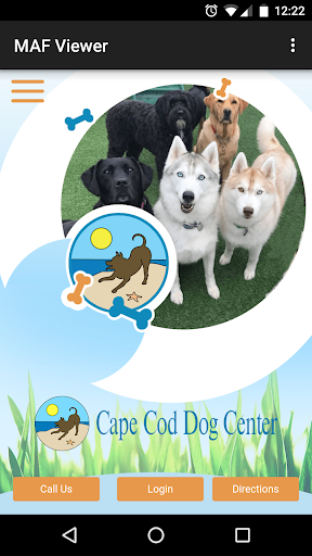 Android application Cape Cod Dog Center screenshort