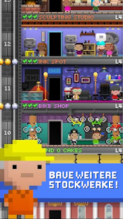 Tiny Tower: 8-Bit-Retro-Tycoon Screenshot