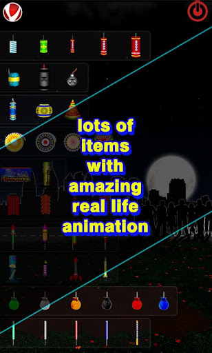 Android application Firecrackers screenshort