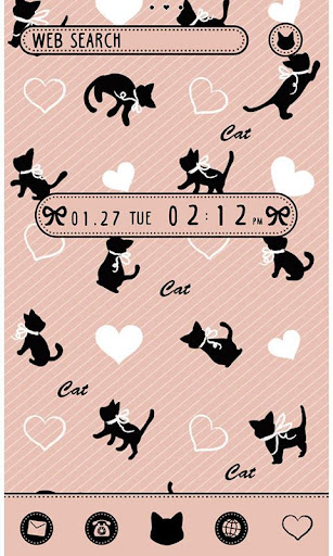 Android application Cat Wallpaper-Chat Noir screenshort