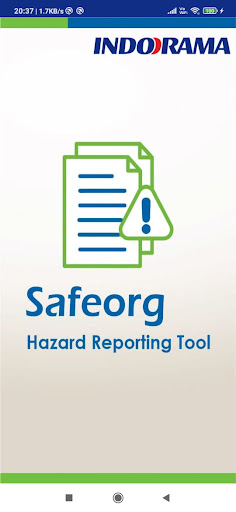 Android application Indorama Safeorg screenshort
