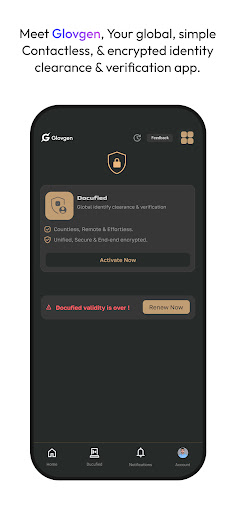 Glovgen: Identity Clearance Screenshot 1 - AppWisp.com