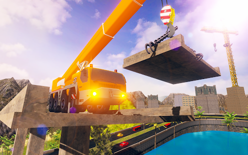Bridge Building Simulator: Road Construction Games 1.0 screenshots 7