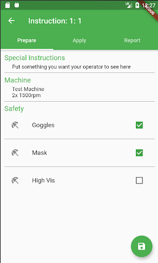 Android application Growdata Instructions screenshort