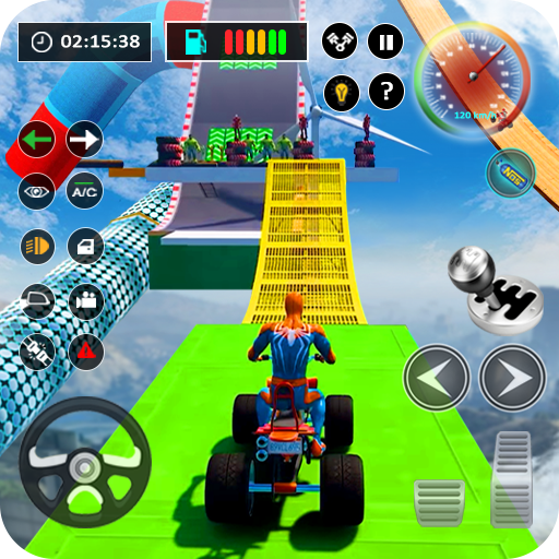 Atv Bike Stunt Quad Bike Games logo