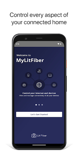 Android application Lit Fiber screenshort