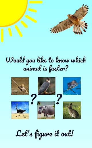 Android application Fastest Animal Quiz screenshort