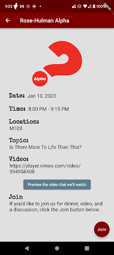 Rose-Hulman Alpha Screen 2