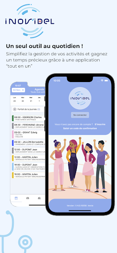 Android application INOV'IDEL screenshort