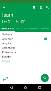 Imágen 3 Diccionario Inglés-Español - E android