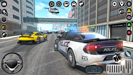 Car Driving Game: Police Games Screen 3