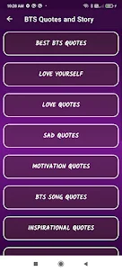 BTS Quotes and Story