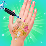 Cover Image of Télécharger Tattoo Stencil: Tattoo Designs ~ Free Tattoo Games 1.5 APK