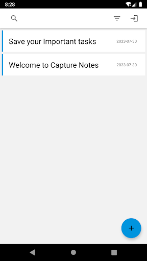 Capture Notes