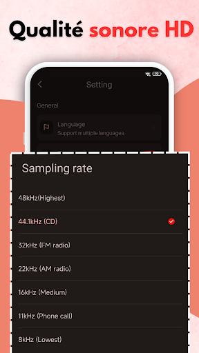 Enregistreur vocal: Dictaphone Screen 2