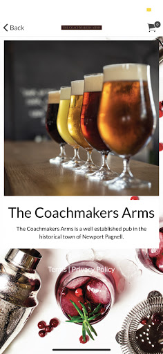 Coachmakers Arms Screen 3