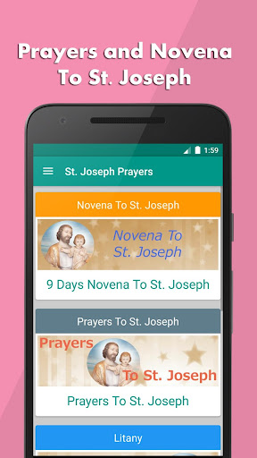 Android application St. Joseph Novena Prayers screenshort
