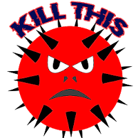 Kill This Virus -  Fun Game Shoot them with Knife