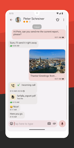 Threema OnPrem. Self-Hosted Screen 3
