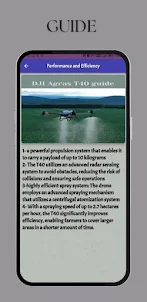 DJI Agras T40 drone guide