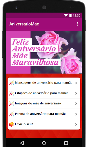 Feliz aniversário mamãe mensagens,frases,imagenes