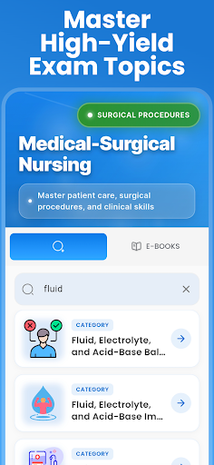 Med-Surg NCLEX Study Guide ekran görüntüsü