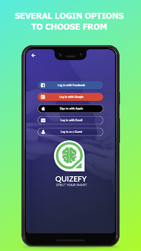 Quizefy – Group,1v1,SP Trivia Screen 2