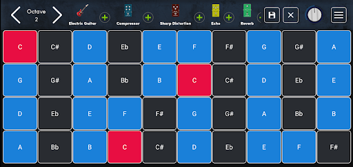 Android application MuseLead Synthesizer screenshort